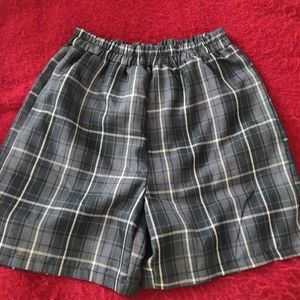Plaid Shorts
